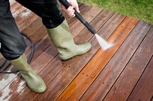 deck pressure washing