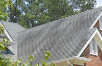 roof of a residential house