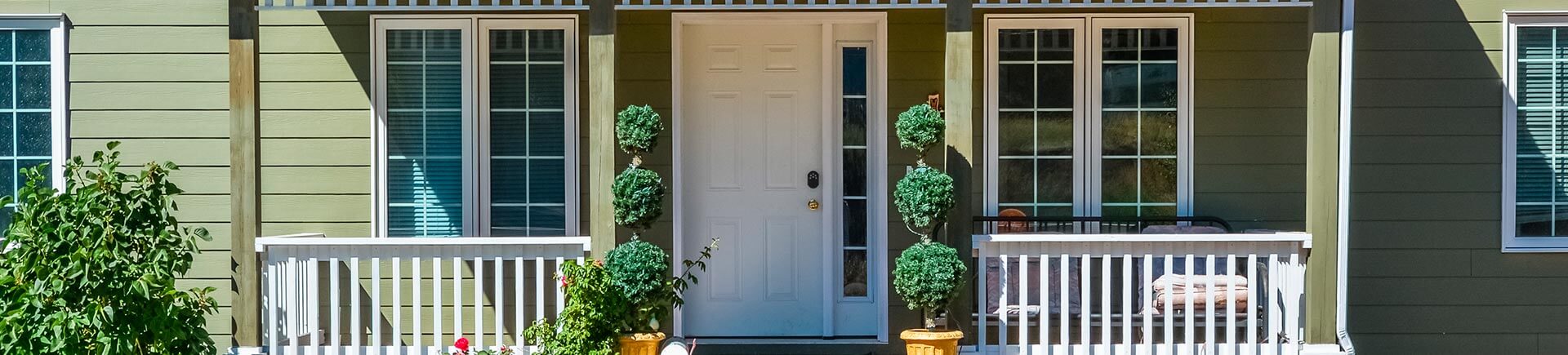 residential house with siding